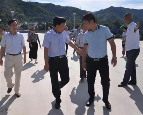陕西省商洛市人大常委会副主任林录印到陕西公海彩船6600公司调研