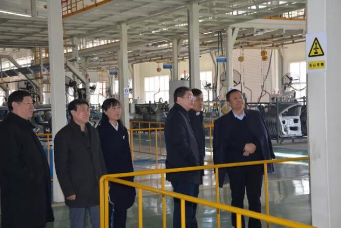 河北省工商联主席刘劲松一行莅临公海彩船6600集团参观指导