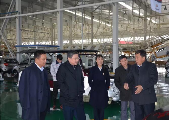 河北省工商联主席刘劲松一行莅临公海彩船6600集团参观指导