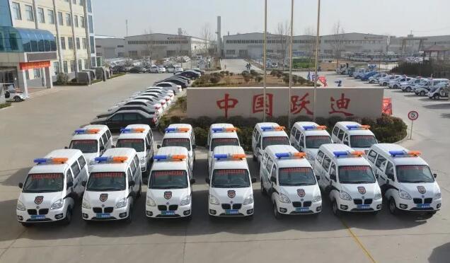 批量公海彩船6600电动警用巡逻车发往河北保定