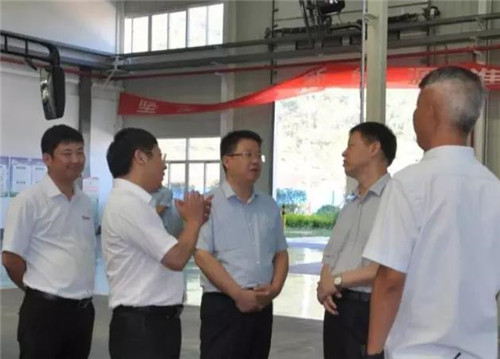 张文波一行领导对陕西公海彩船6600的稳步发展给予肯定并寄予期望