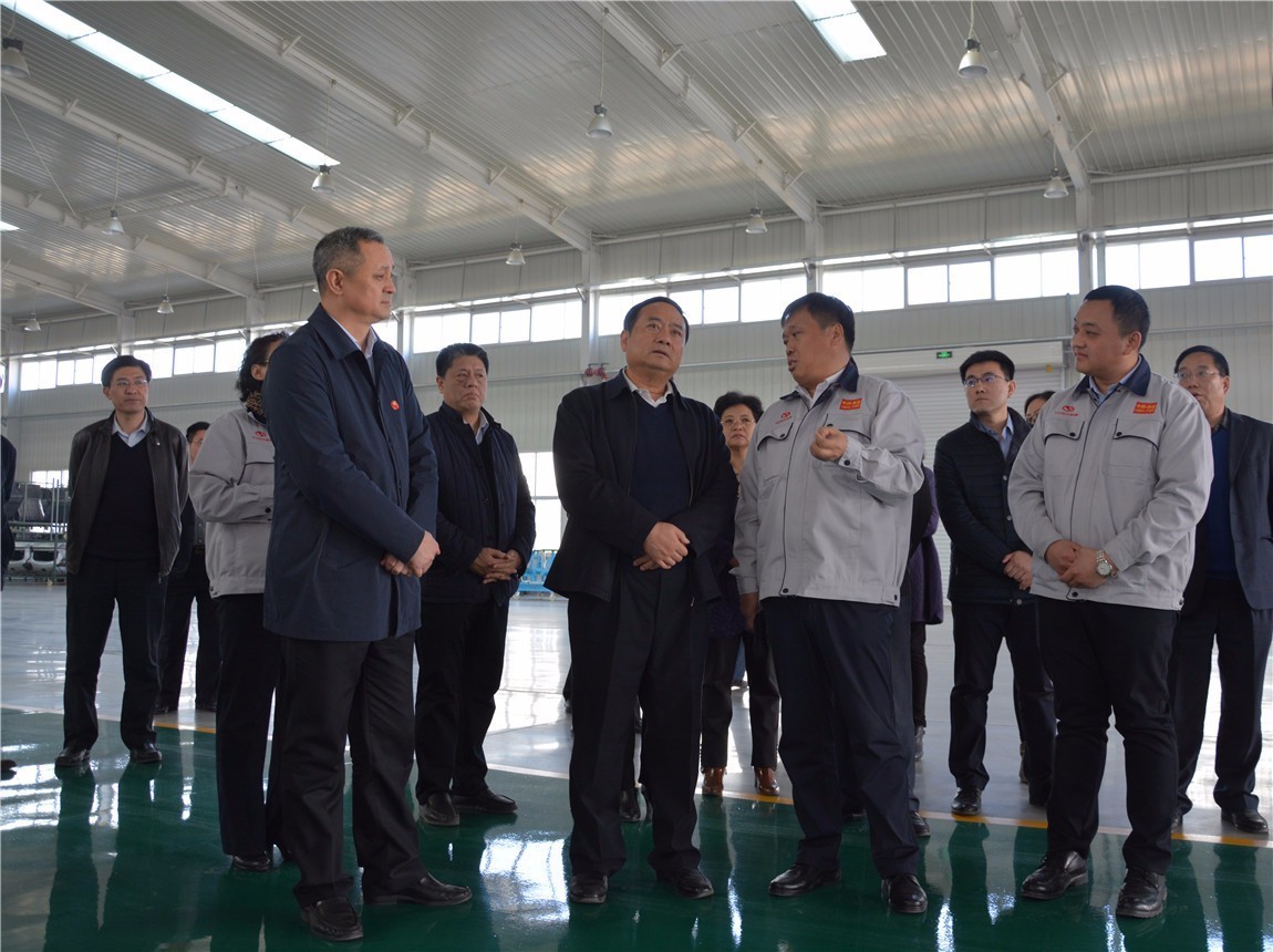 石家庄代市长邓沛然视察调研
