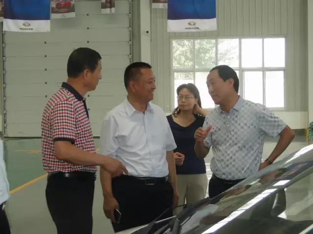石家庄元氏县政协主席白兰怀一行莅临公海彩船6600集团参观考察