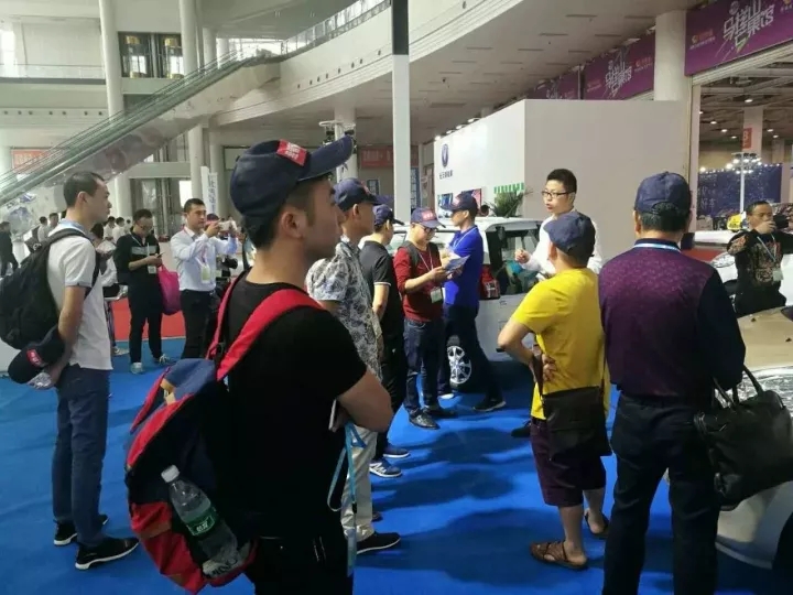 2017回顾系列--- 公海彩船6600新能源汽车参展风采