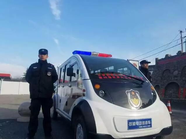 批量公海彩船6600警务用车落户河北邯郸