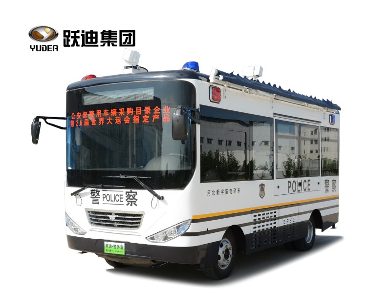 6米公海彩船6600移动警务方舱（汽油）
