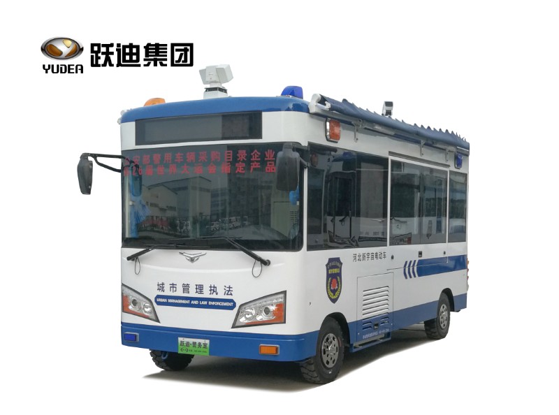 5.6米公海彩船6600移动城管执法车（电动）